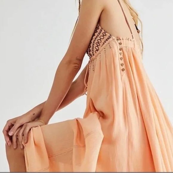 New Free People June Bug maxi dress size XL - Picture 4 of 14